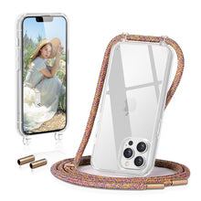 Load image into Gallery viewer, GOODVISH Mobile Phone Chain Compatible with iPhone 13 Pro Max-6.7" Display | Necklace case with strap Mobile phone case for hanging | Transparent case with lanyard | Protective case with cord