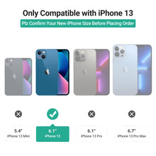 Load image into Gallery viewer, GOODVISH Phone Case Chain Compatible with iPhone 13-6.1" | Transparent case with lanyard | Protective case with cord