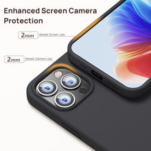 Load image into Gallery viewer, GOODVISH iPhone 13 Pro silicone case 6.1" with 2 pieces protective film, shockproof protective cover