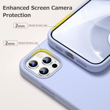 Load image into Gallery viewer, GOODVISH iPhone 12 Pro Max Case with 2 Screen Protector, Liquid Silicone Soft Case with Microfiber Lining Shockproof Full Protection Cover 6.7"