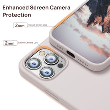 Load image into Gallery viewer, GOODVISH iPhone 13 Pro Max liquid silicone case 6.7" with 2 pieces screen protectors, shockproof protective cover
