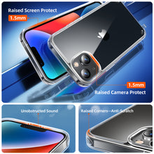 Load image into Gallery viewer, GOODVISH iPhone 14 Plus 6.7" Lanyard Phone Case, Transparent Phone Case with Necklace, Camera and Screen Protection, Anti-Drop