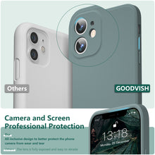 Load image into Gallery viewer, GOODVISH iPhone 11 case 6.1" | Ultra Slim Liquid Silicone Case | Upgraded Camera and Screen Protection |Shockproof