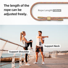 Load image into Gallery viewer, GOODVISH Mobile Phone Chain Compatible with iPhone 13 Pro Max-6.7" Display | Necklace case with strap Mobile phone case for hanging | Transparent case with lanyard | Protective case with cord