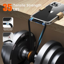 Load image into Gallery viewer, GOODVISH Mobile Phone Chain Compatible with iPhone 12 Pro Max-6.7" | Transparent case with lanyard | Protective case with cord