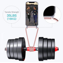 Load image into Gallery viewer, GOODVISH iPhone 11 Transparent case with lanyard 6.1" | Necklace case with Mobile Phone Chain