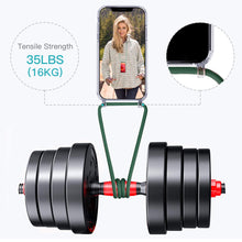 Load image into Gallery viewer, GOODVISH iPhone 12/iPhone 12 Pro-6.1" Transparent case with lanyard| Necklace case with Mobile Phone Chain