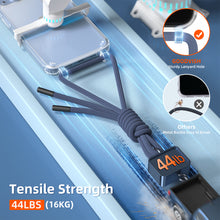 Load image into Gallery viewer, GOODVISH iPhone 14 Case with Lanyard 6.1", Transparent Case with Necklace, Camera and Screen Protection, Anti-Drop