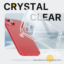 Load image into Gallery viewer, GOODVISH 3 in 1 Transparent iPhone 13 Case with Lanyard, with 2 pieces of Protective Film | 360° Protection- Camera and Screen