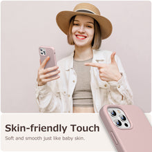 Load image into Gallery viewer, GOODVISH iPhone 12 /iPhone 12 Pro Case with 2 Screen Protector, Liquid Silicone Soft Case with Microfiber Lining Shockproof Full Protection Cover 6.1"