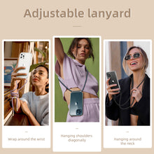 Load image into Gallery viewer, GOODVISH Mobile Phone Chain Compatible with iPhone 12 Pro Max-6.7" | Transparent case with lanyard | Protective case with cord