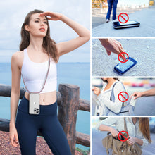 Load image into Gallery viewer, GOODVISH Lanyard Case, for iPhone 14 Pro Max 6.7", Lanyard Phone Case, Transparent Phone Case with Necklace, Camera and Screen Protection, Anti-Drop