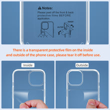 Load image into Gallery viewer, GOODVISH iPhone 14 Case with Lanyard 6.1", Transparent Case with Necklace, Camera and Screen Protection, Anti-Drop