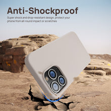 Load image into Gallery viewer, GOODVISH iPhone 13 Pro Max liquid silicone case 6.7" with 2 pieces screen protectors, shockproof protective cover