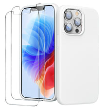 Load image into Gallery viewer, GOODVISH iPhone 13 Pro silicone case 6.1" with 2 pieces protective film, shockproof protective cover