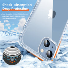 Load image into Gallery viewer, GOODVISH iPhone 14 Case with Lanyard 6.1&quot;, Transparent Case with Necklace, Camera and Screen Protection, Anti-Drop
