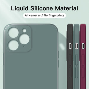 GOODVISH iPhone 11 Pro Max Case 6.5" | Ultra Slim Liquid Silicone Case | Upgraded Camera and Screen Protection | Shockproof