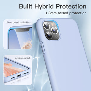 GOODVISH iPhone 11 Pro Case| Liquid Silicone Case with Soft Microfiber Lining | Camera protection and screen protection | Shockproof