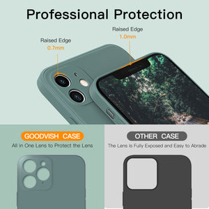 GOODVISH iPhone 11 Pro Max Case 6.5" | Ultra Slim Liquid Silicone Case | Upgraded Camera and Screen Protection | Shockproof
