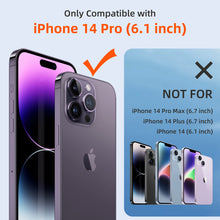 Load image into Gallery viewer, GOODVISH iPhone 14 Pro 6.1&quot; Lanyard Phone Case, Transparent Case with Necklace, Camera and Screen Protection, Anti-Drop
