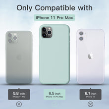 Load image into Gallery viewer, GOODVISH  iPhone 11 Pro Max 6.5&quot; Liquid Silicone Case| Soft Microfiber Lining | Camera protection and screen protection | Shockproof
