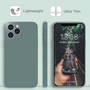 GOODVISH iPhone 11 Pro Max Case 6.5" | Ultra Slim Liquid Silicone Case | Upgraded Camera and Screen Protection | Shockproof