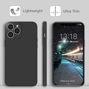 GOODVISH Ultra Slim Liquid Silicone Case Compatible with iPhone 11 Pro 5.8 " | Upgraded Camera and Screen Protection | Shockproof