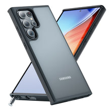 Load image into Gallery viewer, GOODVISH Samsung Galaxy S23 Ultra Matte Case 6.8&quot;, [Military Shockproof] Premium PMMA Back Anti-scratch Translucent Hard Case (Anti-Fingerprint) Slim
