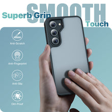 Load image into Gallery viewer, GOODVISH Samsung Galaxy S23 Matte Case 6.1&quot;, [Military Shockproof] Premium PMMA Back Anti-scratch Translucent Hard Case (Anti-Fingerprint) Slim
