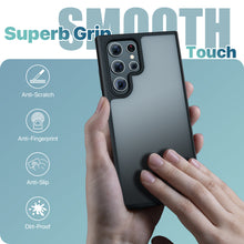 Load image into Gallery viewer, GOODVISH Samsung Galaxy S23 Ultra Matte Case 6.8&quot;, [Military Shockproof] Premium PMMA Back Anti-scratch Translucent Hard Case (Anti-Fingerprint) Slim
