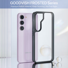 Load image into Gallery viewer, GOODVISH Samsung Galaxy S23 Matte Case 6.1&quot;, [Military Shockproof] Premium PMMA Back Anti-scratch Translucent Hard Case (Anti-Fingerprint) Slim
