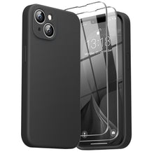 Load image into Gallery viewer, GOODVISH iPhone 14 Liquid Silicone Case, with 2 Pack Screen Protector, Shookproof, Anti-Scratch [360° Fulltection]
