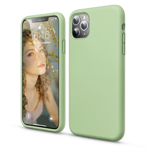 GOODVISH iPhone 11 Pro Case| Liquid Silicone Case with Soft Microfiber Lining | Camera protection and screen protection | Shockproof