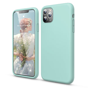 GOODVISH iPhone 11 Pro Case| Liquid Silicone Case with Soft Microfiber Lining | Camera protection and screen protection | Shockproof