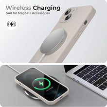 Load image into Gallery viewer, GOODVISH iPhone 14 Plus(6.7&quot;) Liquid Silicone Case, with 2 Pack Screen Protector, Shookproof [360° Full Protection]
